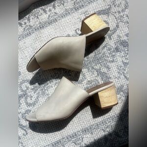 Madewell Women’s Open-Toe Slide Mules Sz 8